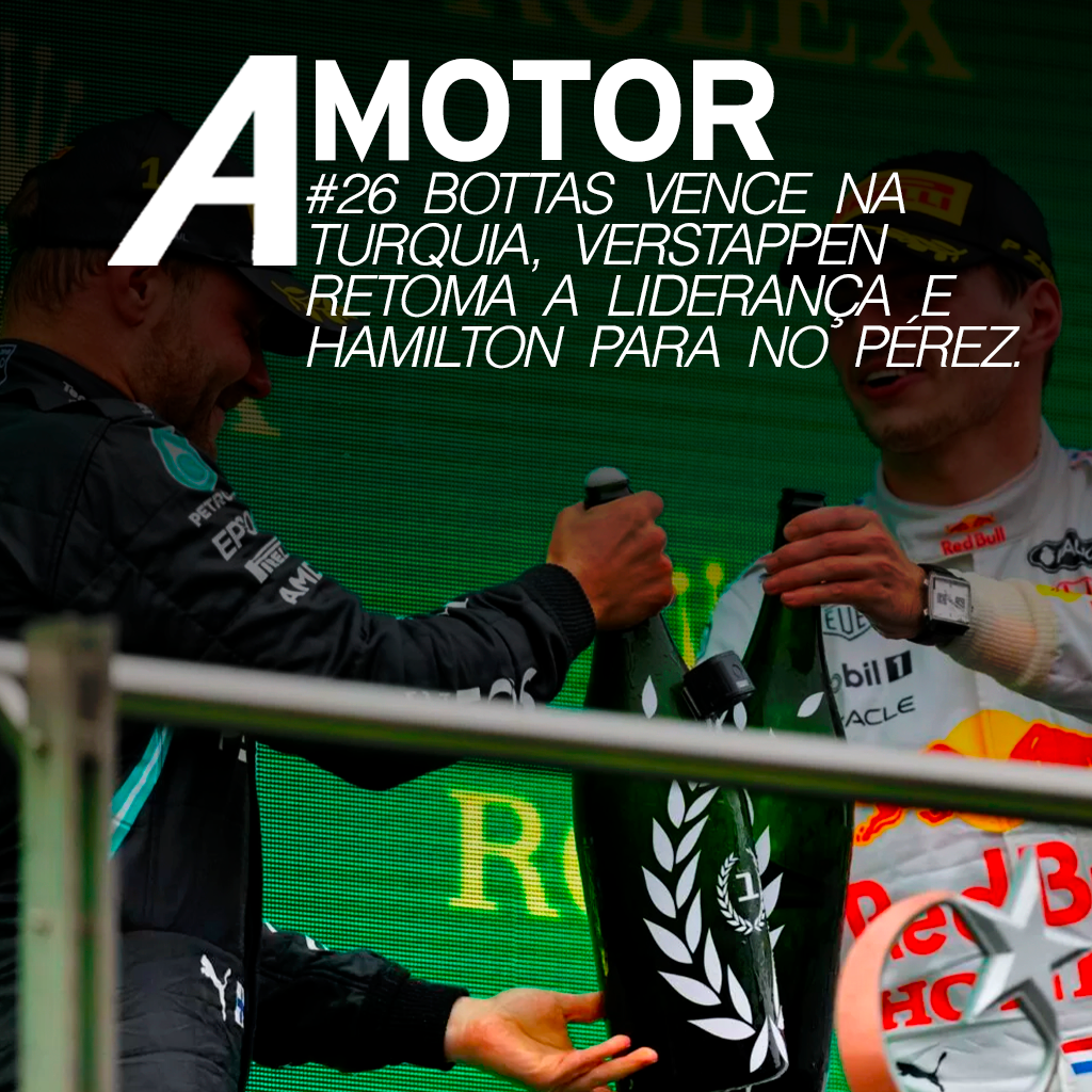 A motor #26: Valtteri Bottas confirma favoritismo da Mercedes na Turquia 
