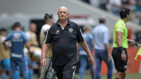 Felipão - Atlético (foto: Foto: Pedro Souza / Atlético)