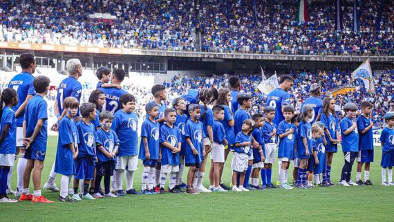 O jogo de ida da semifinal do Campeonato Mineiro entre Tombense e Cruzeiro pode acontecer no Ipatingão. (foto: Foto: Staff Images / Cruzeiro)