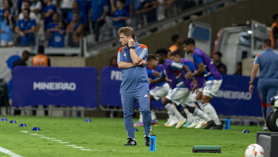 Seabra confia em trabalho na sequência do Cruzeiro. (foto: Foto: Staff Images / Cruzeiro)