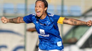 Byanca comanda Cruzeiro em goleada sobre Atlético no Brasileirão Feminino. (foto: ALE TORRES / STAFF IMAGES / TWITTER / CRUZEIRO)