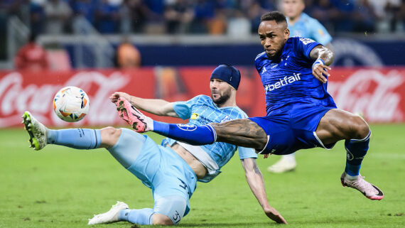 Rafa Silva, autor do gol da vitória da Raposa, fala sobre o jogo e seu momento no time. (foto: GUSTAVO ALEIXO / FLICKR / CRUZEIRO)