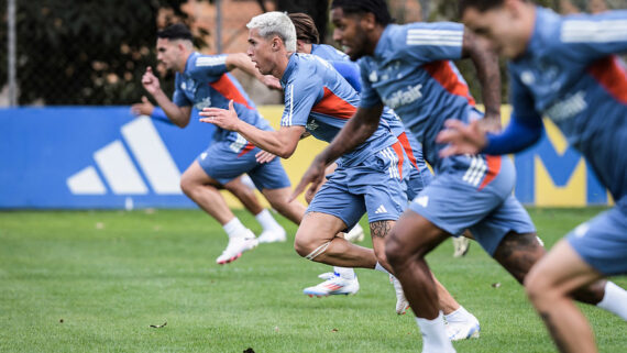 Cruzeiro encara o Fortaleza nesta segunda-feira, em Cariacica, no Espírito Santo. (foto: Gustavo Aleixo / Cruzeiro.)