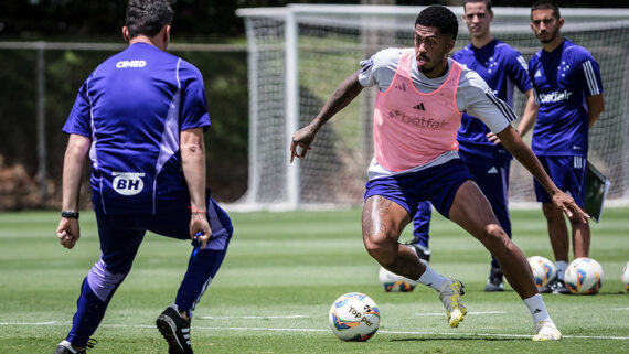 Ruan Santos vai jogar no Al Bataeh, dos Emirados Árabes. (foto: Gustavo Aleixo / Cruzeiro.)