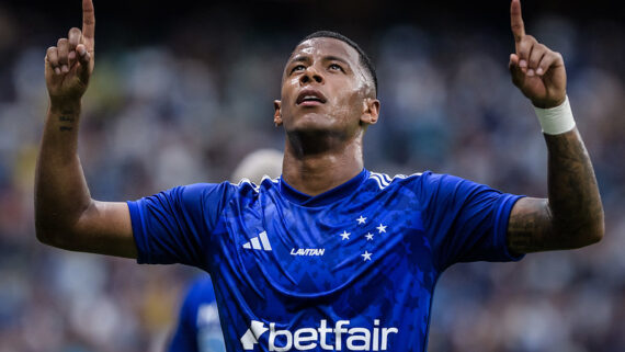 Arthur Gomes é a maior venda do Cruzeiro desde Arrascaeta. (foto: Gustavo Aleixo / Cruzeiro.)