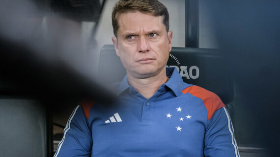 Em coletiva, Fernando Seabra fala sobre derrota para o São Paulo (foto: GUSTAVO ALEIXO / FLICKR / CRUZEIRO)