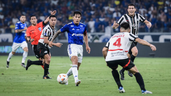 Cruzeiro avança à semifinal da Sul-Americana. (foto: Gustavo Aleixo / Cruzeiro)