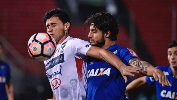 Cruzeiro tem bom retrospecto contra paraguaios. (foto: NORBERTO DUARTE/AFP via Getty Images)