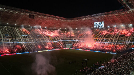 Torcida do Atlético na Arena MRV (foto: Daniela Veiga / Atlético)