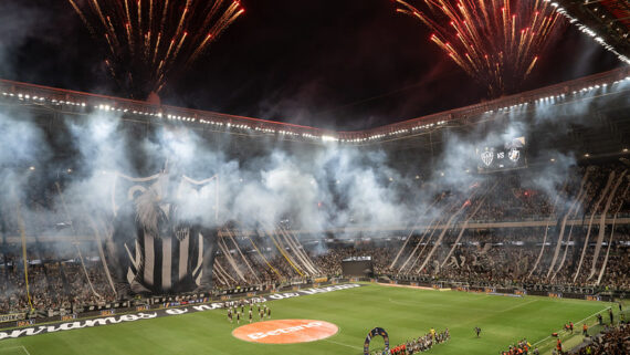 Torcida Atlético - Arena MRV (foto: Daniela Veiga / Atlético)