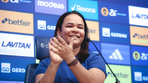 Bárbara Fonseca assume direção do futebol feminino do Cruzeiro (foto: GUSTAVO MARTINS / FLICKR / CRUZEIRO)