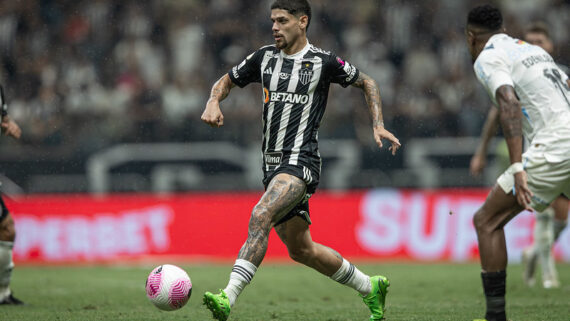 Rubens foi titular do time na última partida, diante do Grêmio (foto: Pedro Souza / Atlético)