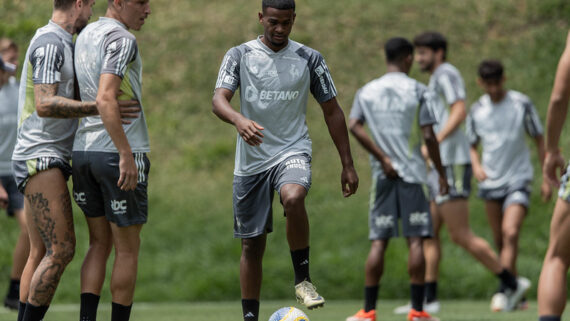 Treinamento na Cidade do Galo (foto: Pedro Souza / Atlético)