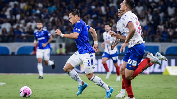 Marlon lamenta sequência sem vitórias no Brasileiro. (foto: Gustavo Aleixo / Cruzeiro.)