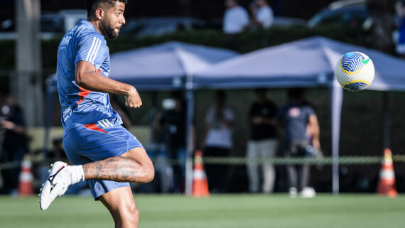 João Marcelo fala sobre ansiedade pra final e foco contra o Corinthians. (foto: Gustavo Aleixo/Cruzeiro)