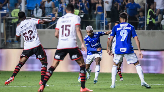 Matheus Pereira falou sobre substituição de Fernando Diniz. (foto: Gustavo Aleixo / Cruzeiro.)