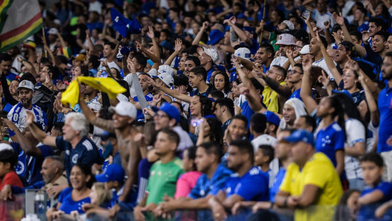 Mais de nove mil torcedores já garantiram vaga à final da Sul-Americana. (foto: Gustavo Aleixo / Cruzeiro.)