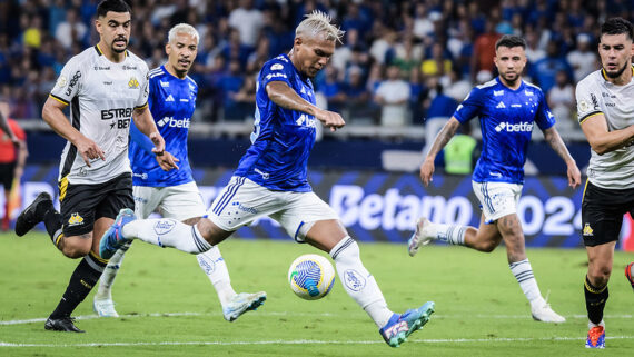 Cruzeiro encerra jejum de sete jogos sem vitória no Brasileiro. (foto: Gustavo Aleixo / Cruzeiro. )