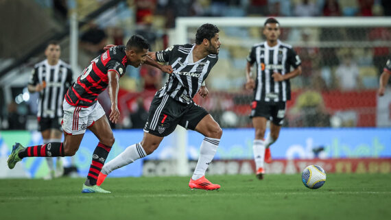 Hulk no empate com o Flamengo no Maracanã (foto: Pedro Souza / Atlético)