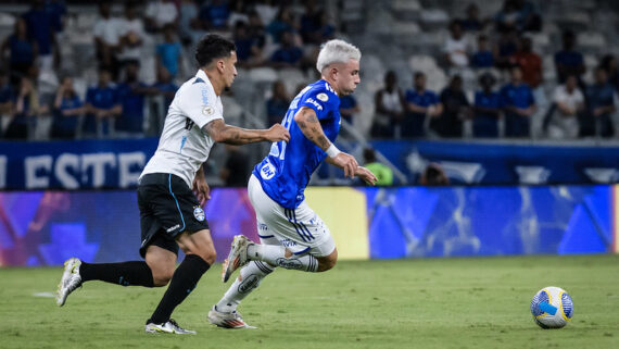 Cruzeiro decepciona mais uma vez e vê G-7 ameaçado. (foto: Gustavo Aleixo/Cruzeiro)