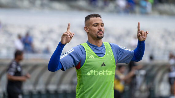 Zé Ivaldo será emprestado ao Santos até o final da temporada. (foto: FLICKR / CRUZEIRO)