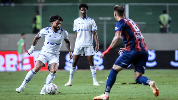 Cruzeiro não marcava mais de dois gols desde setembro do ano passado. (foto: Gustavo Aleixo / Cruzeiro.)