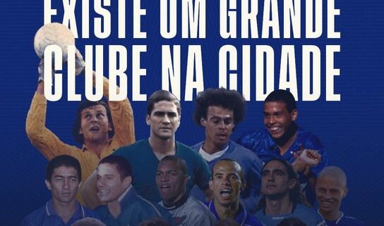 Cruzeiro completa 104 anos rodeado de expectativas. (foto: Divulgação / Cruzeiro / X)