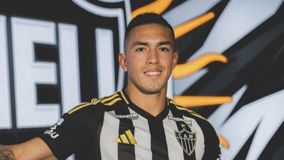 Cuello, nova contratação do Atlético (foto: Divulgação / Atlético)