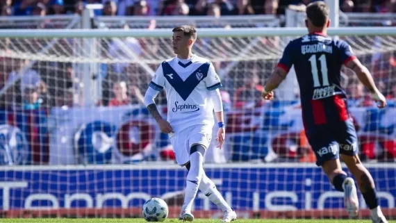 Valentín Gómez, destaque do Vélez Sarsfield. (foto: Reprodução / Instagram.)