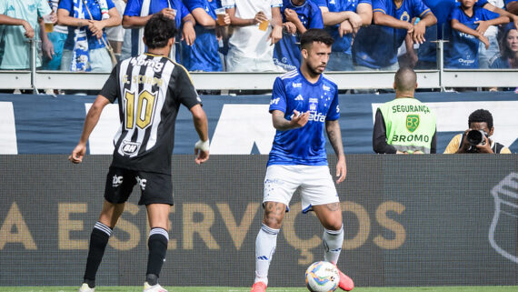 Cruzeiro perde para o Atlético. (foto: Gustavo Aleixo/Cruzeiro)