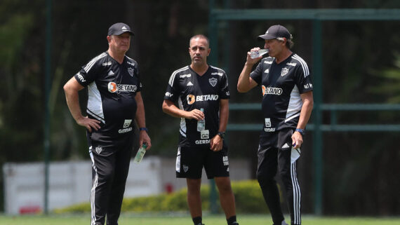 Felipão (foto: Foto: Paulo Henrique França / Atlético)
