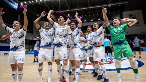Minas x Corinthians - Liga Nacional de Futsal (foto: Foto: Hedgard Moraes / MTC)
