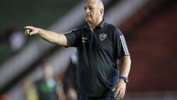 Felipão (foto: Foto: Pedro Souza / Atlético)