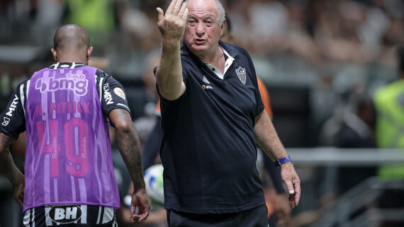 Felipão (foto: Foto: Pedro Souza / Atlético)