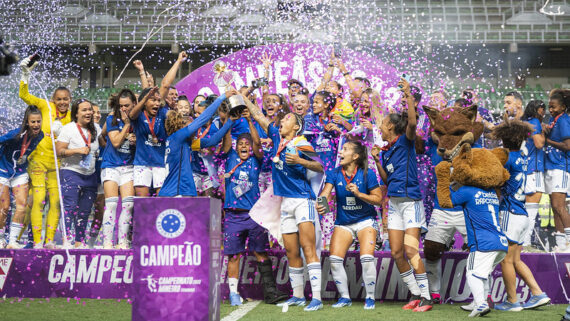 Cruzeiro vence o clássico da final e é campeão do Campeonato Mineiro Feminino (foto: STAFF IMAGES WOMAN / FLICKR / CRUZEIRO)