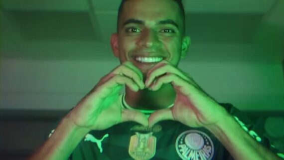 Bruno Rodrigues é anunciado como reforço no Palmeiras (foto: REPRODUÇÃO / PALMEIRAS)