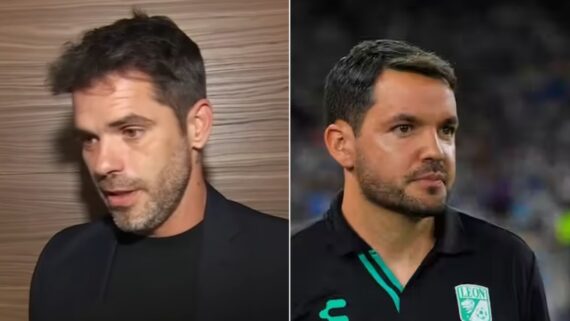 Fernando Gago fecha com Chivas e Nicolás Larcamón passa a ser opção (foto: REPRODUÇÃO / ESPN AR E DIVULGAÇÃO / LEON)