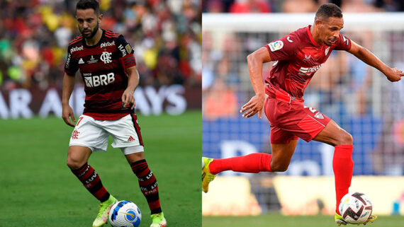 Cruzeiro (foto: Foto: Reprodução Flamengo & PAU BARRENA/AFP via Getty Images)
