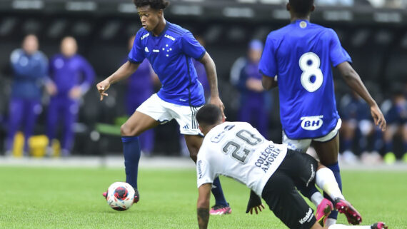 Cruzeiro faz grande jogo em Itaquera, mas fica com o vice da Copinha. (foto: Foto: Staff Images / Cruzeiro)