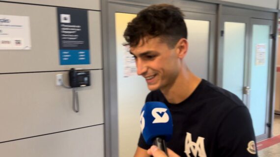 Juan Dinenno chega a Belo Horizonte para fechar com Cruzeiro (foto: REPRODUÇÃO / SAMUEL VENÂNCIO)