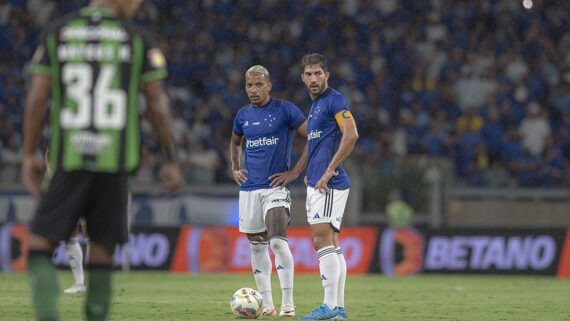 Cruzeiro não faz bom jogo e é derrotado pelo América-MG. (foto: Foto: Staff Images / Cruzeiro.)