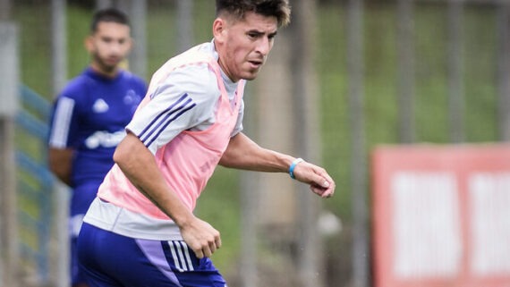 Villalba é regularizado no BID e pode estrear pelo Cruzeiro. (foto: Foto: Gustavo Aleixo / Cruzeiro E.C.)