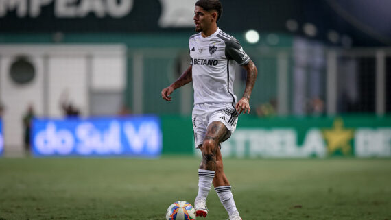 Rubens marcou no clássico contra o América (foto: Pedro Souza / Atlético)