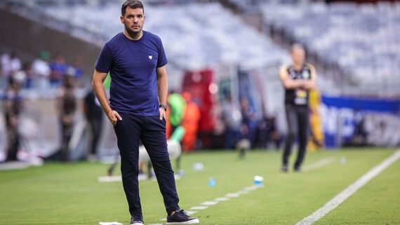 Larcamón fala sobre janela de transferências e espera ainda mais um reforço antes do fechamento. (foto: Fotos : Staff Images / Cruzeiro
)