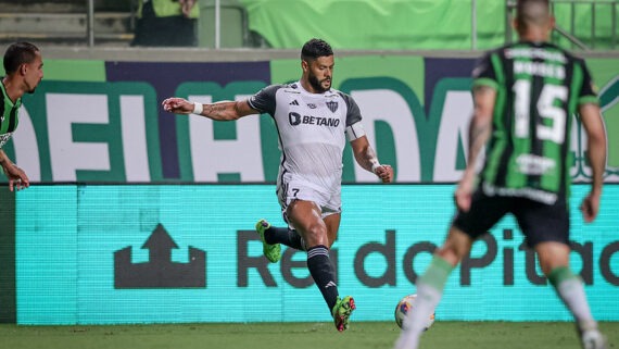 Galo perde para o América mas garante vaga na final do Mineiro (foto: Pedro Souza / Atlético)