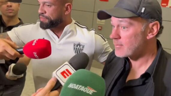 Gabriel Milito já desembarcou em Belo Horizonte (foto: Reprodução / Divulgação Redes Sociais)