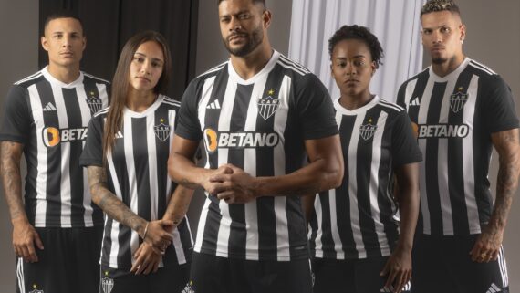 Novo uniforme do Atlético para 2024 (foto: Divulgação / Atlético)