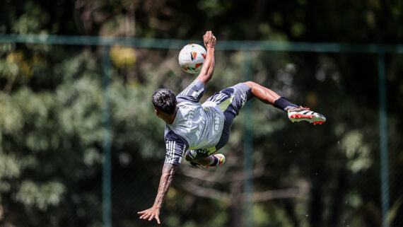 Treino na Cidade do Galo (foto: Pedro Souza / Atlético)