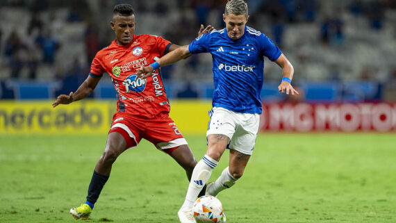 Cruzeiro faz 3 a 0 e permite empate do Alianza, no Mineirão. (foto: Foto: Staff Images / Cruzeiro.)