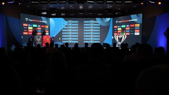 Sorteio da terceira fase da Copa Betano do Brasil (foto: Rafael Ribeiro/CBF)